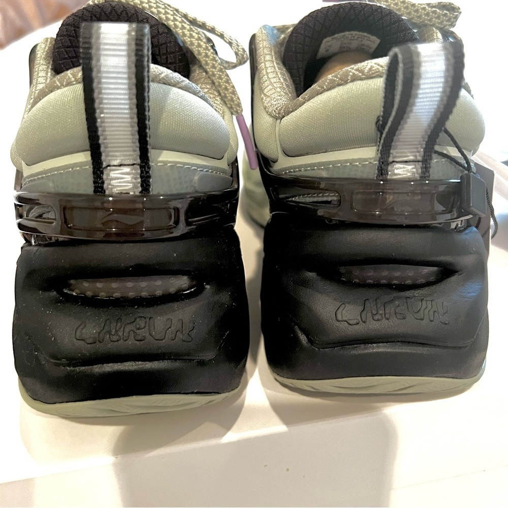 Nwt Soulland X Li-Ning Green Furious Rider Low-Top Sneakers Women 6 Platform — image 7 of 8